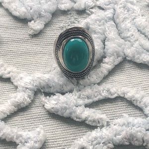 Size 7 ring turquoise